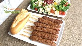 Kolay Şiş Kebab - Ev Usulü En Kolayından Kebab Tarifi  Hayalimdeki Yemekler