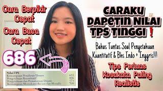 TIPS DAPETIN SKOR TINGGI UTBK SBMPTN TPS  BAHAS SOAL PENGETAHUAN KUANTITATIF BHS INGGRIS & INDO