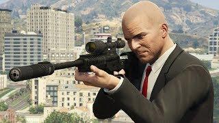 GTA 5 - HITMAN Michael VS Assassination Missions Contract Killer