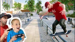 FATHER SON SKATEBOARDING VIDEO GAME 2  Skater XL