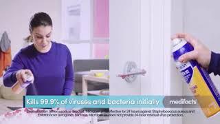 Medifacts - Microban Sanitizing Spray Commercial 2020-2021 30sec