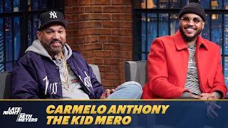 Carmelo Anthony and The Kid Mero Discuss Their Podcast 7PM in Brooklyn and Playing NBA 2K