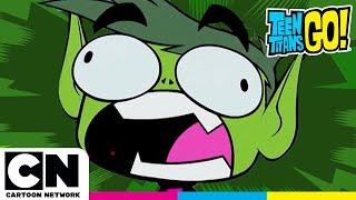 Top 10 BEAST BOY Funny Moments  Teen Titans Go  @cartoonnetworkuk