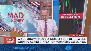 Walmarts toxic brew was inflated stock price and deflation impacting merchandise says Jim Cramer