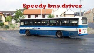 Speedy bus driver