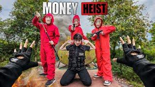 Parkour MONEY HEIST Season 4 ESCAPE from POLICE chase GOLD RUSH  FULL STORY ACTION POV