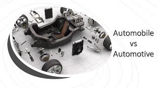 Automobile vs Automotive Engineering  Career Nuggets  Differences  RK Boddu