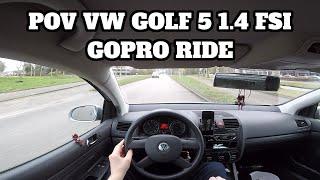 POV VW GOLF 5 FSI 1.4 2004 90PK GOPRO 5 RIDE