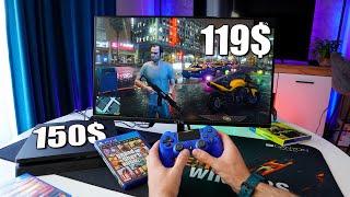 Budget PS4 Slim Gaming Setup- POV Games Test  GTA 5 RDR2 Fortnite Warzone 2 