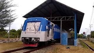 Kereta api Aceh dalam proses normalisasi  Bungkah Lhokseumawe  Oktober 2016