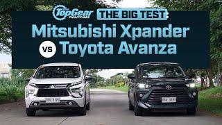 2022 Mitsubishi Xpander vs Toyota Avanza MPV Big Test  Top Gear Philippines