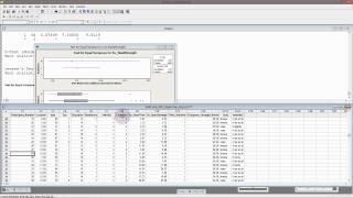 Testing the assumption of equal variances in Minitab