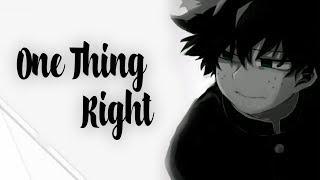 Nightcore - One Thing Right 「Acoustic Ver.」Marshmello