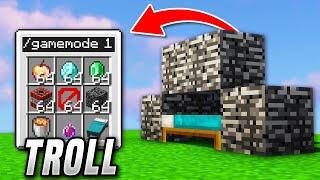 Kudurtan BEDWARS Gamemode 1 TROLL  minecraft sonoyuncu