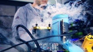 My first time Overclocking on Liquid Nitrogen - NEW WORLD RECORD