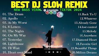 BEST DJ SLOW REMIX TRENDING VIRAL TIKTOK 2024  DJ LAGU BARAT TERBARU BASS REMIX  DJ APOLLO