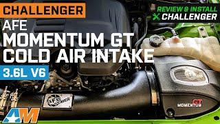 2011-2019 Dodge Challenger AFE Momentum GT Cold Air Intake with Pro DRY S Filter Review & Install