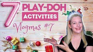 DEVELOPMENTAL ACTIVITIES FOR TODDLERS  HOW TO USE PLAY-DOH FOR TODDLER DEVELOPMENT  Vlogmas
