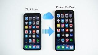 How to Backup Old iPhone & Restore to iPhone XSXS Max Setup Process