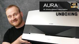 XGIMI AURA Unboxing - 4K Ultra-Kurzdistanz-Beamer