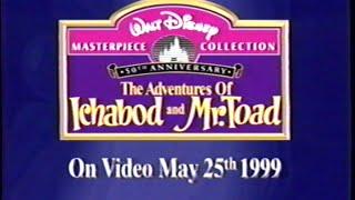 The Adventures of Ichabod and Mr. Toad - 50th Anniversary 1949-1999 Promo VHS Capture