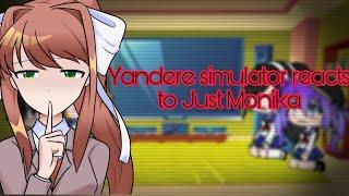 GACHA LIFEYandere simulator reacts to just monikaSuper lazy and CRINGE \original?