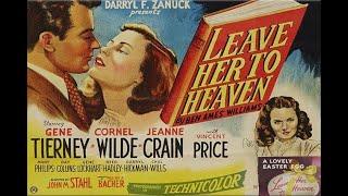 Gene Tierney Cornel Wilde & Vincent Price in Leave Her To Heaven 1945