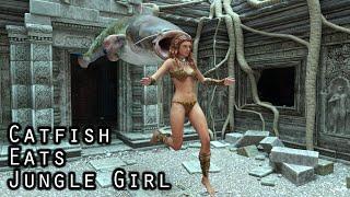 Catfish Eats Jungle Girl