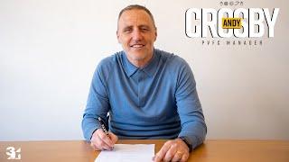 First Interview  Port Vale Manager Andy Crosby