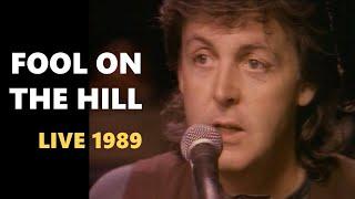 The Fool On The Hill LIVE 1989 - Paul McCartney - Rare Rehearsal Footage