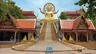 Big Buddha Temple Wat Phra Yai - Koh Samui - Thailand 2024 4K