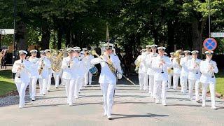 The Royal Swedish Navy Band - Eksjö Tattoo Parade - Marinens Musikkår