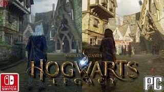 Hogwarts Legacy - Switch VS PC Comparison