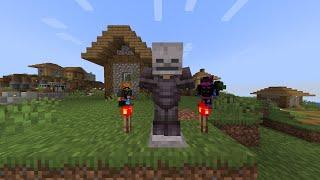 Minecraft Manhunt ama Hunter bir yapay zeka