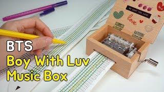 방탄소년단 Boy With Luv 오르골 만들기  DIY BTS Music Box Boy With Luv 방탄소년단