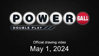 Powerball Double Play drawing for May 1 2024