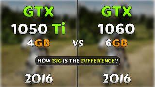 GTX 1050 Ti vs GTX 1060 6gb  Worth Upgrading?