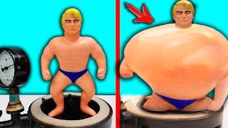 EXPERIMENT STRETCH ARMSTRONG in a VACUUM CHAMBER