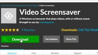 How to Set a Video as a Screensaver Windows 1011
