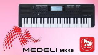 Синтезатор с мини-клавишами Medeli MK49