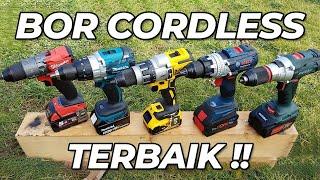 5 Rekomendasi BOR CORDLESS Murah TERBAIK 2024 Tenaga KUAT no DEBAT