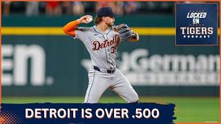 Tigers Beat Rangers Back to Over .500