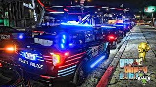Playing GTA 5 As A POLICE OFFICER Gang Unit Patrol  GTA 5 Lspdfr Mod  4K