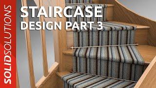 How to Design a Staircase #3  Advanced SOLIDWORKS Tutorial