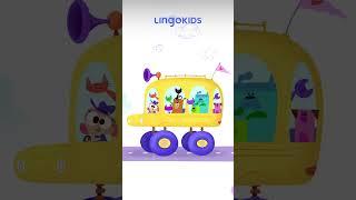 The CATS on the Bus say MEOW MEOW MEOW  with @Lingokids  #nurseryrhymes #forkids #wheelsonthebus