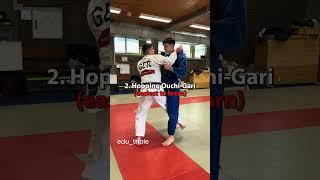 4 Ouchi-Gari Variations #judo #sambo #judmma