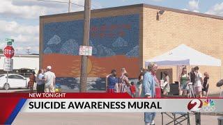 Third suicide awareness mural unveiled in Dayton