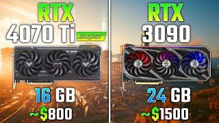 RTX 4070 Ti SUPER vs RTX 3090  Test in 7 Games