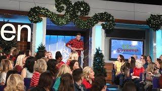 Ellen Surprises the Audience with Channing Tatum During 12 Days