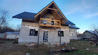 ️Будівництво будинку у 2023—2024р. Усе що ми зробили Construction of the house in 2023-2024.